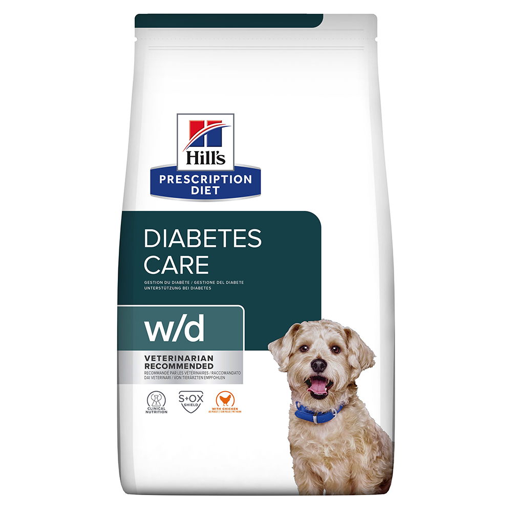 Hill's Prescription Diet w/d Diabetes Care mit Huhn - Sparpaket: 2 x 10 kg von Hill's Prescription Diet