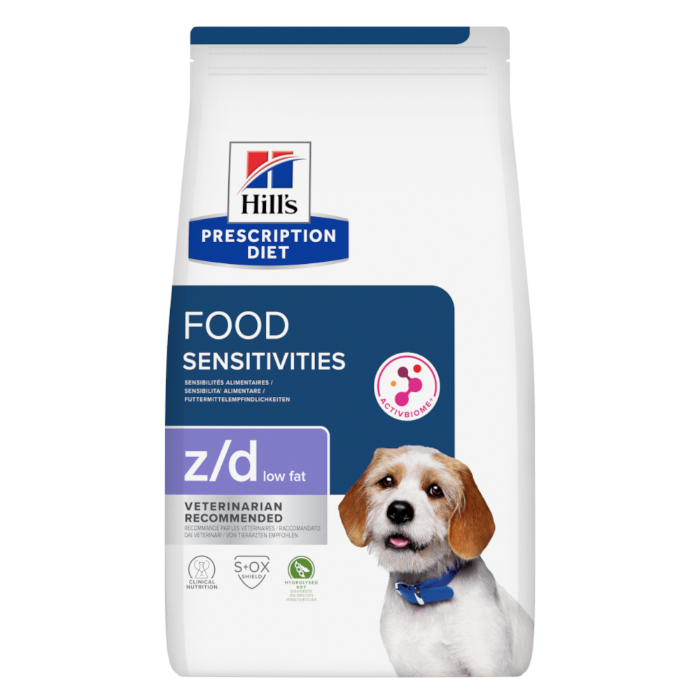 Hill's Prescription Diet z/d Food Sensitivities Low Fat Hydrolysed Soy - Sparpaket: 2 x 3 kg Hill's Prescription Diet z/d Food Sensitivities Low Fat Hydrolysed Soy - Sparpaket: 2 x 3 kg von Hill's Prescription Diet