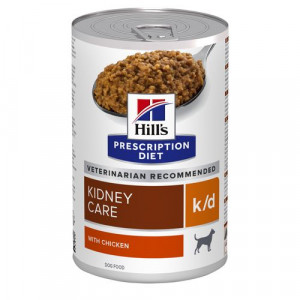 Hill&apos;s Prescription Diet K/D Kidney Care Hundefutter mit Huhn (Dose) 2 Paletten (24 x 370 g) von Hill&apos;s Prescription Diet