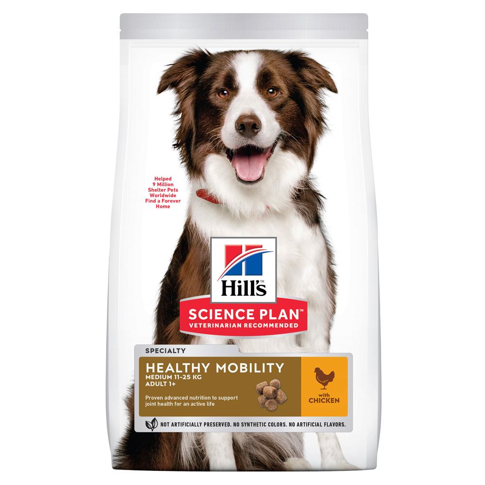 Hill's Science Plan Adult 1+ Healthy Mobility Medium mit Huhn - 14 kg von Hill's Science Plan