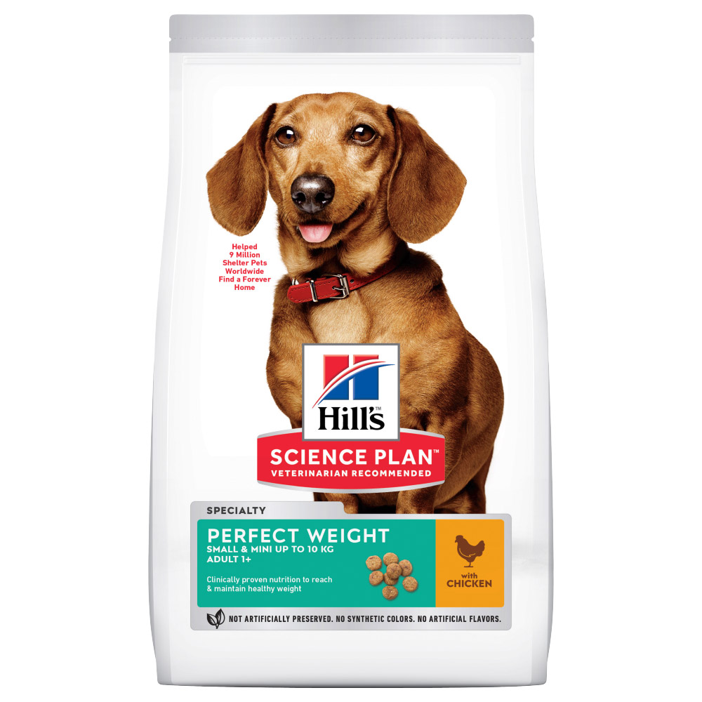 Hill's Science Plan Adult 1+ Perfect Weight Small & Mini mit Huhn - 1,5 kg von Hill's Science Plan