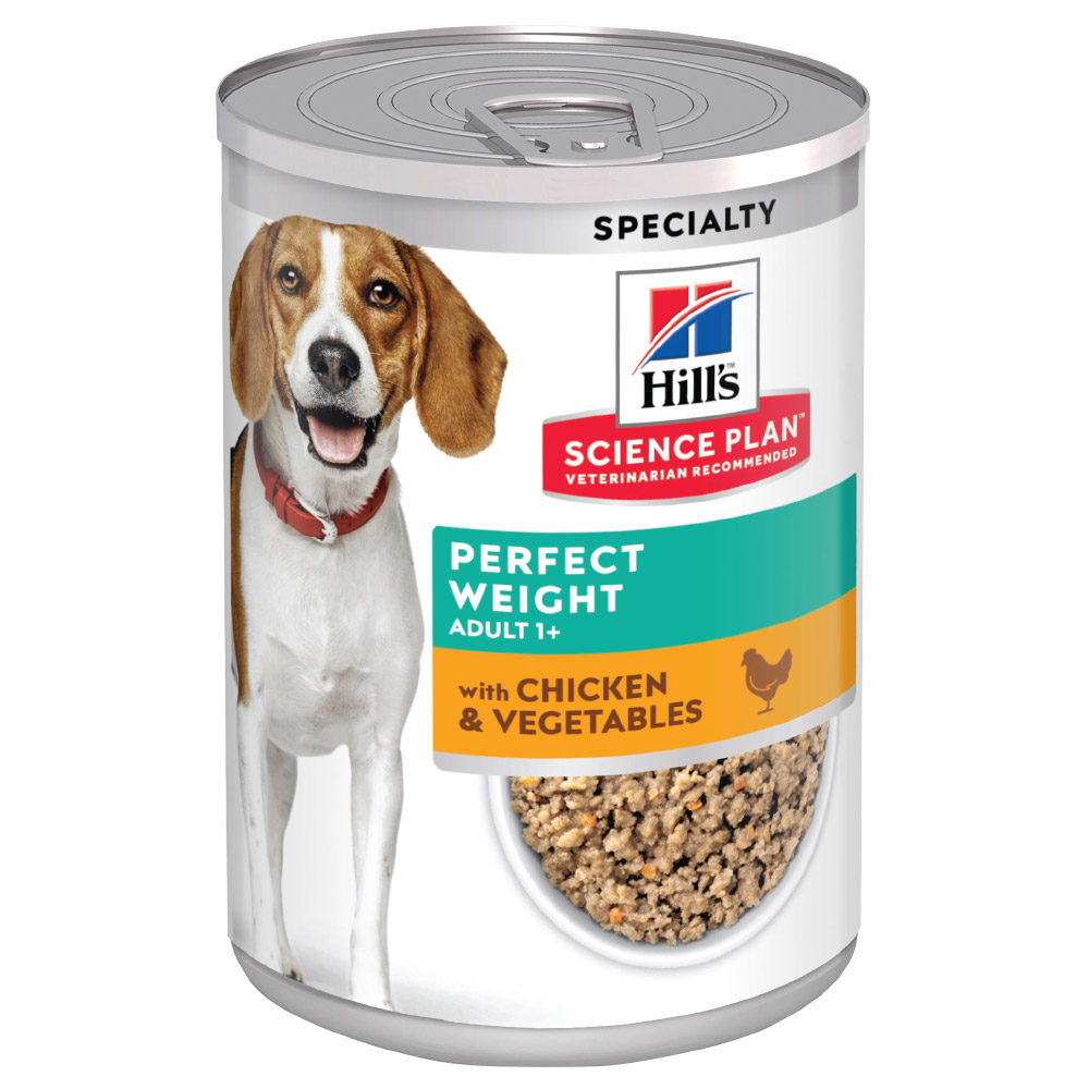 Hill's Science Plan Adult 1+ Perfect Weight mit Huhn & Gemüse - Sparpaket: 12 x 363 g Hill's Science Plan Adult 1+ Perfect Weight mit Huhn & Gemüse - Sparpaket: 12 x 363 g von Hill's Science Plan