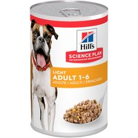 Hill's Science Plan Adult 1-6 Light mit Huhn - 6 x 370 g von Hill's Science Plan