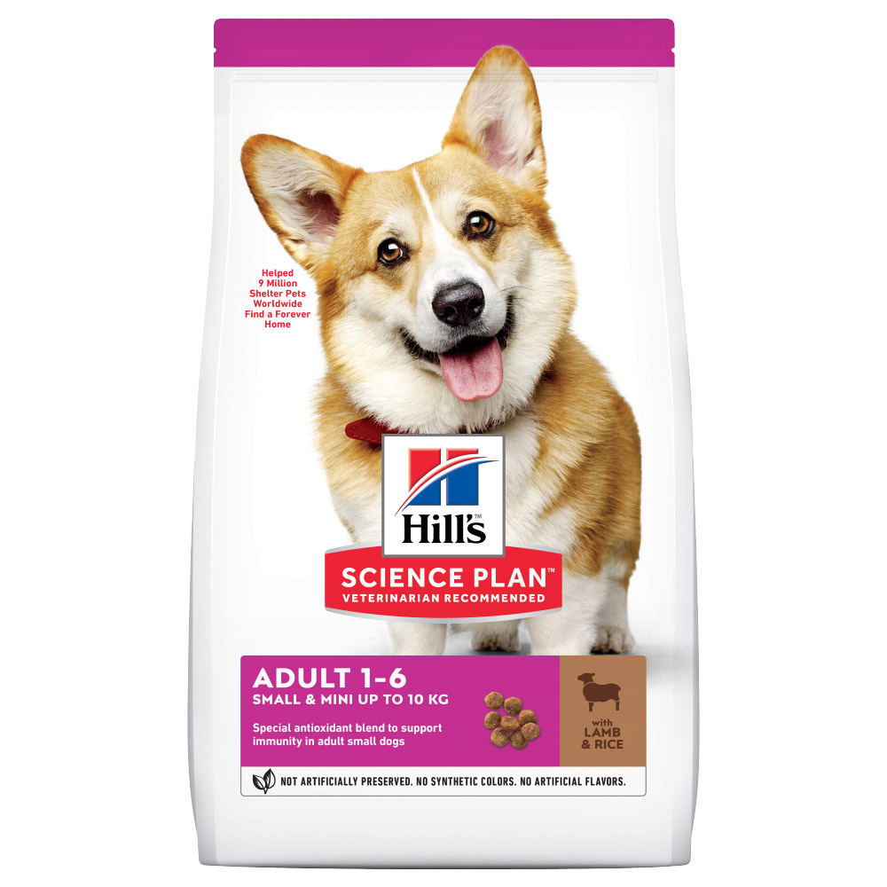 Hill's Science Plan Adult 1-6 Small & Mini Lamm & Reis - 6 kg von Hill's Science Plan