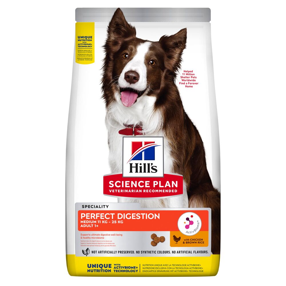 Hill's Science Plan Adult Perfect Digestion Medium Breed - Sparpaket: 2 x 14 kg von Hill's Science Plan