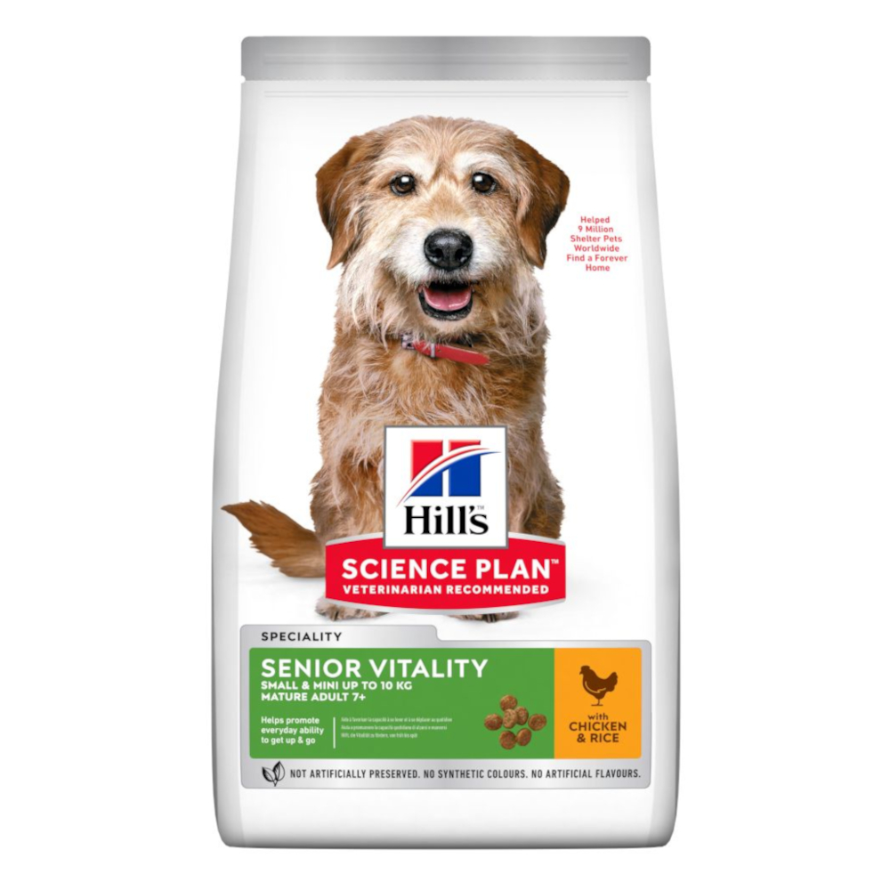 Hill's Science Plan Mature Adult Senior Vitality 7+ Small & Mini mit Huhn - 1,5 kg Hill's Science Plan Mature Adult Senior Vitality 7+ Small & Mini mit Huhn - 1,5 kg von Hill's Science Plan