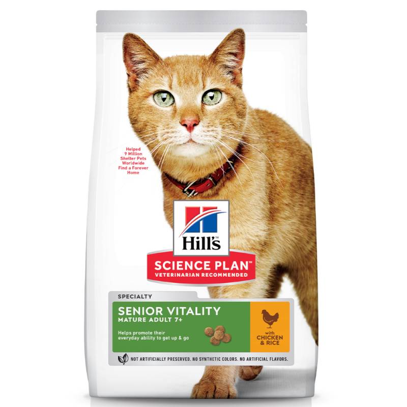 Hill's Science Plan Mature Adult 7+ Senior Vitality Huhn & Reis - 7 kg von Hill's Science Plan