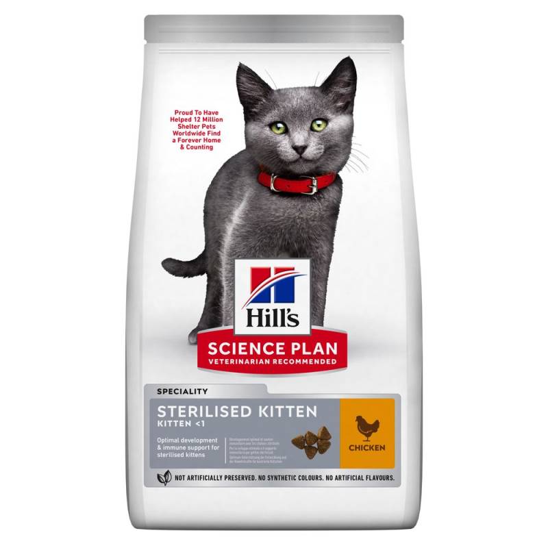 Hill's Science Plan Sterilised Kitten Huhn - 2 x 10 kg von Hill's Science Plan