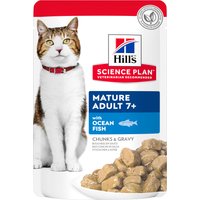 Sparpaket Hill's Science Plan Mature Adult 48 x 85 g - Ozeanfisch von Hill's Science Plan