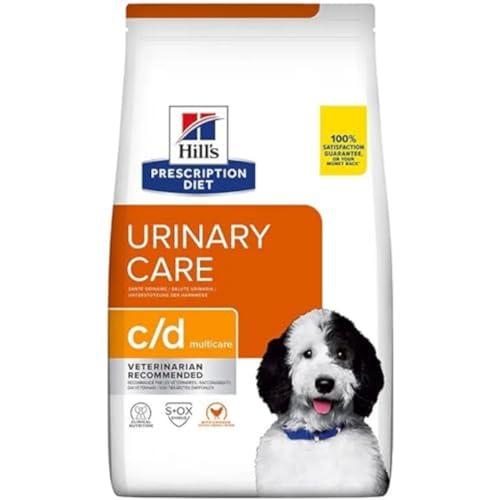 HILL'S PRESCRIPTION DIET Urinary Care Canine c/d Multicare Dry dog food Chicken 4 kg von Hill's