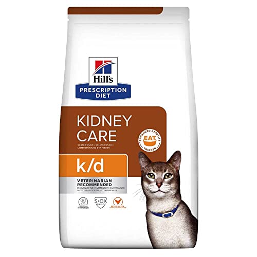 HILL'S Prescription Diet Feline k/d Kidney Care Dry Cat Food Chicken 3 kg von Hill's