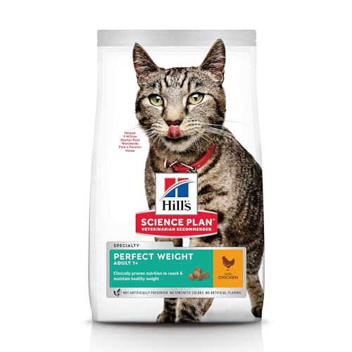 Hill's 21969/3810 Science Plan - Feline Adult - Perfect Weight - 1, 5 kg von Hill's