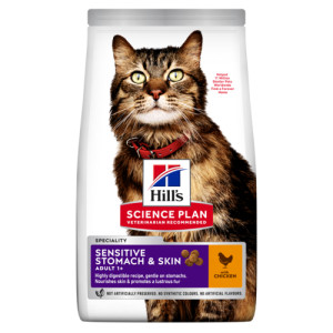 Hill&apos;s Adult Sensitive Stomach & Skin Katzenfutter 1,5 kg von Hill&apos;s