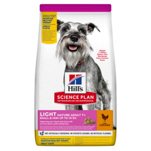 Hill&apos;s Mature Adult Light Small & Mini Huhn Hundefutter 2 x 2,5 kg von Hill&apos;s