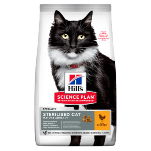 Hill&apos;s Mature Adult 7+ Sterilised Cat Huhn Katzenfutter 1,5 kg von Hill&apos;s