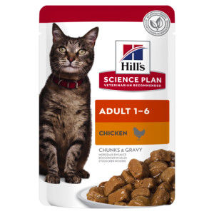 Hill&apos;s Adult Huhn Katzen-Nassfutter (85 g) 1 Karton (12 x 85 g) von Hill&apos;s