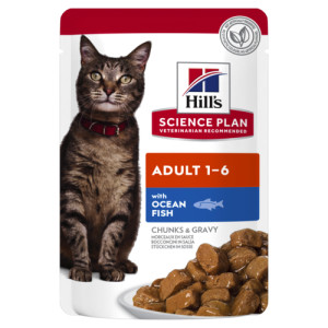 Hill&apos;s Adult Ozeanfisch Katzen-Nassfutter 85 g 2 Kartons (24 x 85 g) von Hill&apos;s