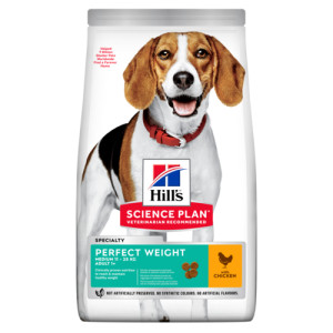 Hill&apos;s Adult Perfect Weight Medium Huhn Hundefutter 2 kg von Hill&apos;s