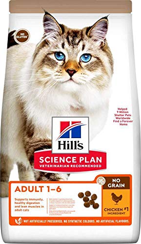 Hill´s Science Plan Katze Adult No Grain Huhn von Hill's