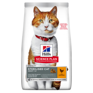 Hill&apos;s Science Plan Adult Sterilised Cat mit Huhn Katzenfutter 1,5 kg von Hill&apos;s