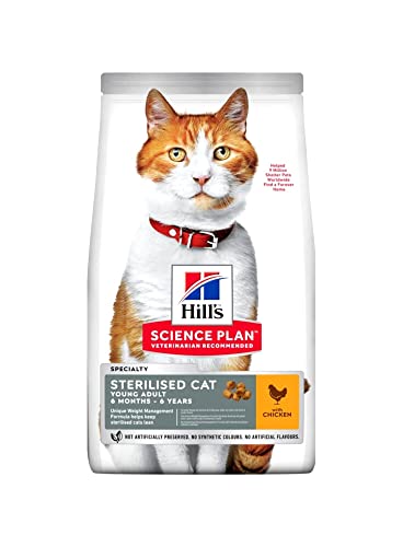 Hill's Pet Nutrition Sp Feline Y.A. Sterilised Huhn - 7000 g von Hill's