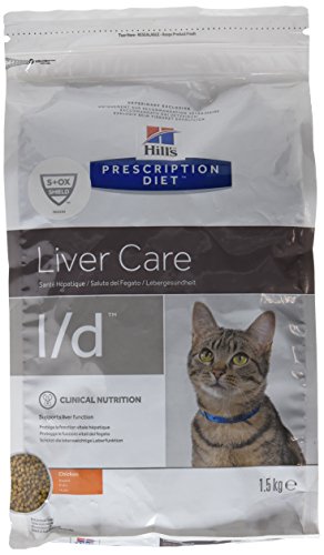 Hills Prescription Diet Feline L/D Hepatic Health Food for Cats 1.5 kg von Hill's