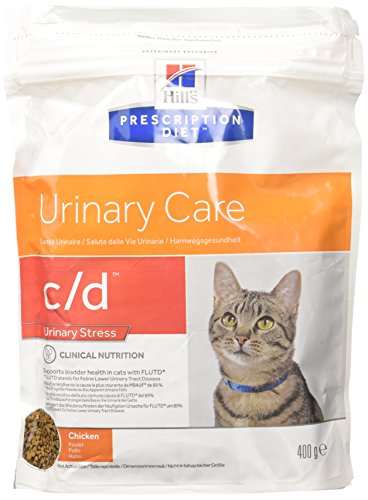 Hill's Prescription Diet c/d Feline Urinary Stress mangime secco Gusto Pollo gr. 400 von Hill's