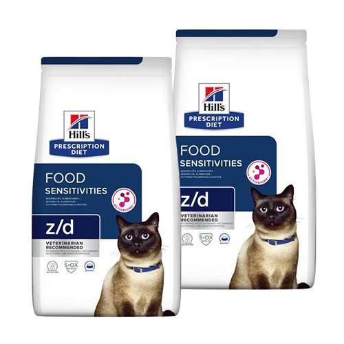 Hill's Prescription Diet Z/D Food Sensitivities Katzenfutter 2 x 6 kg von Hill&apos;s Prescription Diet