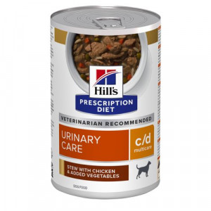 Hill&apos;s Prescription C/D Multi Urinary Care Eintopf Dosen Hundefutter 1 Palette (12 x 354 g) von Hill&apos;s Prescription Diet
