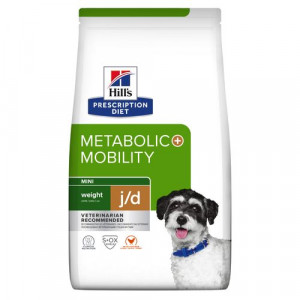 Hill&apos;s Prescription Diet J/D Weight Metabolic + Mobility Mini Hundefutter mit Huhn 2 x 6 kg von Hill&apos;s Prescription Diet