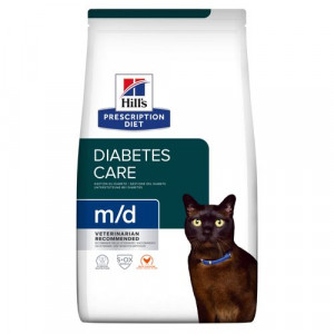 Hill&apos;s Prescription Diet M/D Diabetes Care Katzenfutter mit Huhn 2 x 3 kg von Hill&apos;s Prescription Diet