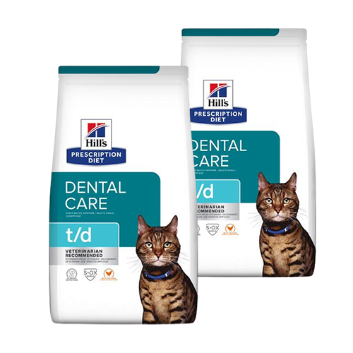 Hill&apos;s Prescription Diet T/D Dental Care Katzenfutter mit Huhn 2 x 3 kg von Hill&apos;s Prescription Diet