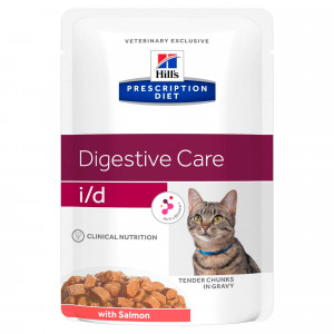 Hill&apos;s Prescription I/D (i/d) mit Lachs Katzen-Nassfutter 85 g 1 Karton (12 x 85 g) von Hill&apos;s Prescription Diet