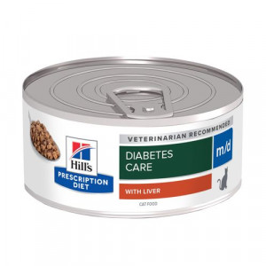 Hill&apos;s Prescription M/D Diabetes/Weight Management Katzen-Nassfutter 2 Paletten (48 x 156 g) von Hill&apos;s Prescription Diet