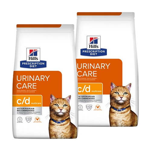 Hills Prescription Diet C/D Urinary Care Multicare Huhn Katzenfutter 2 x 12 kg von Hill&apos;s Prescription Diet