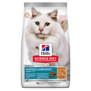 Hill&apos;s Adult Hypoallergenic mit Ei und Insektenproteinen Katzenfutter 2 x 7 kg von Hill&apos;s