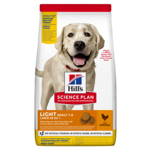 Hill&apos;s Adult Light Large Breed Huhn Hundefutter 14 kg von Hill&apos;s