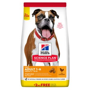 Hill&apos;s Adult Light Medium mit Huhn Hundefutter 14 kg von Hill&apos;s