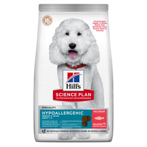 Hill&apos;s Adult Medium Hypoallergenic Hundefutter mit Lachs 14 kg von Hill&apos;s