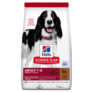 Hill&apos;s Adult Medium Lamm & Reis Hundefutter 14 kg von Hill&apos;s