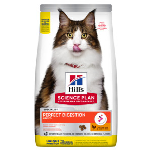 Hill&apos;s Adult Perfect Digestion Katzenfutter 2 x 7 kg von Hill&apos;s