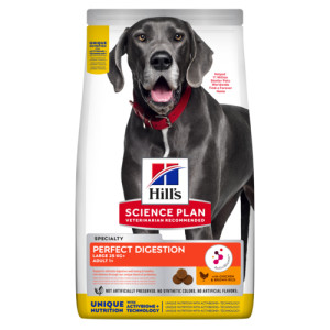 Hill&apos;s Adult Perfect Digestion Large mit Huhn & braunem Reis Hundefutter 14 kg von Hill&apos;s