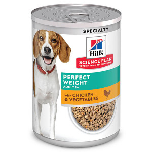 Hill&apos;s Adult Perfect Weight Hundefutter (Dosen 363 gr) 1 Palette (12 x 363 g) von Hill&apos;s