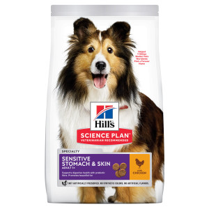 Hill&apos;s Adult Sensitive Stomach & Skin Medium Huhn Hundefutter 14 kg von Hill&apos;s