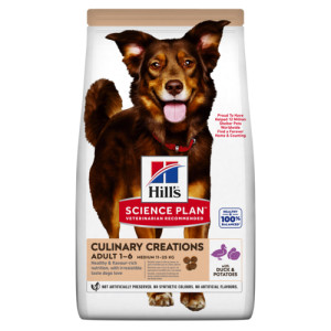 Hill&apos;s Culinary Creations Adult Medium Hundefutter mit Ente und Kartoffel 14 kg von Hill&apos;s