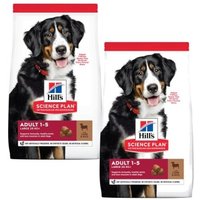 Hill's Science Plan Adult Large Breed Lamm & Reis 2x14 kg von Hills