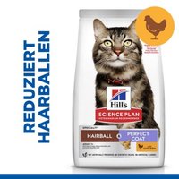 Hill's Science Plan Trockenfutter Katze Adult Hairball & Perfect Coat Huhn 3 kg von Hills