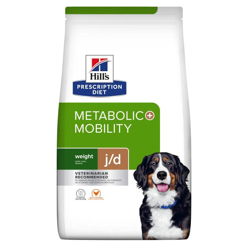 Hill's Prescription Diet Metabolic + Mobility Hundefutter - 4 kg von Hills