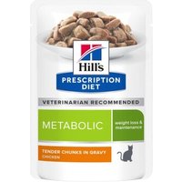 Hill's Prescription Diet Metabolic Weight Management mit Huhn Geflügel 48x85 g von Hills