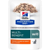 Hill's Prescription Diet Multi-Benefit w/d mit Huhn 12x85 g von Hills